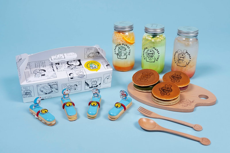 doraemon 50th anniversary allrightsreserved collaboration plush toys dolls home accessories t-shirts keychains