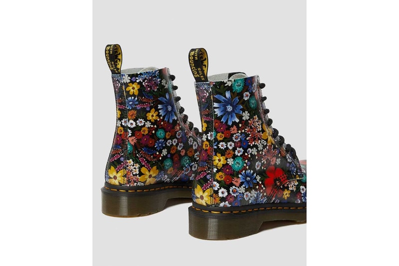 dr martens wanderlust pack 1460 floral lace up boots 1461 oxford shoes black footwear
