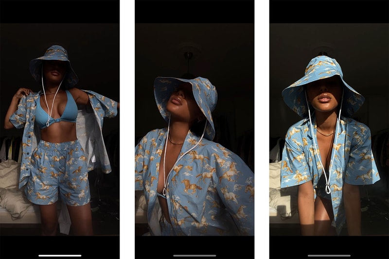 ganni summer love capsule matchesfashion dresses hats shirts shorts chili dia otegha uwagba chloe wise