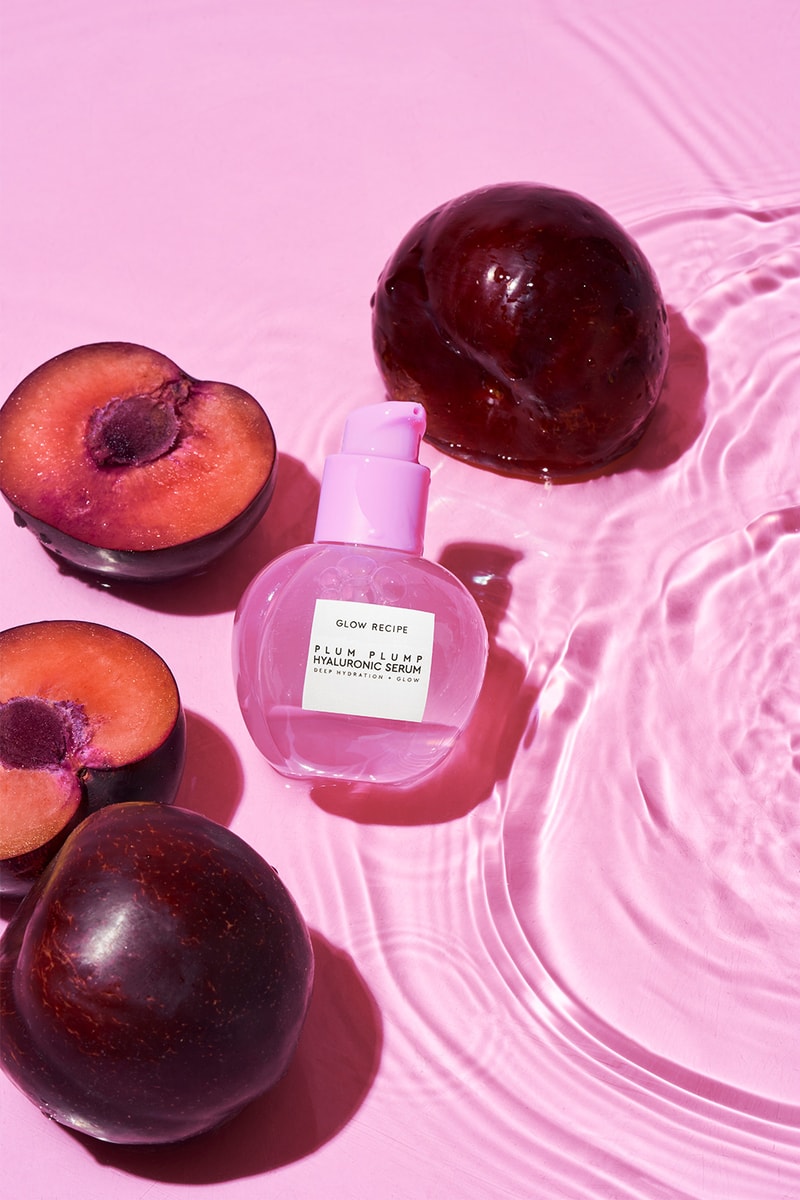 glow recipe plum plump hyaluronic serum acid moisturizer vitamin b5 skincare release info 