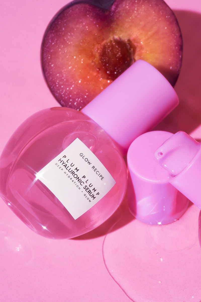 glow recipe plum plump hyaluronic serum acid moisturizer vitamin b5 skincare release info 