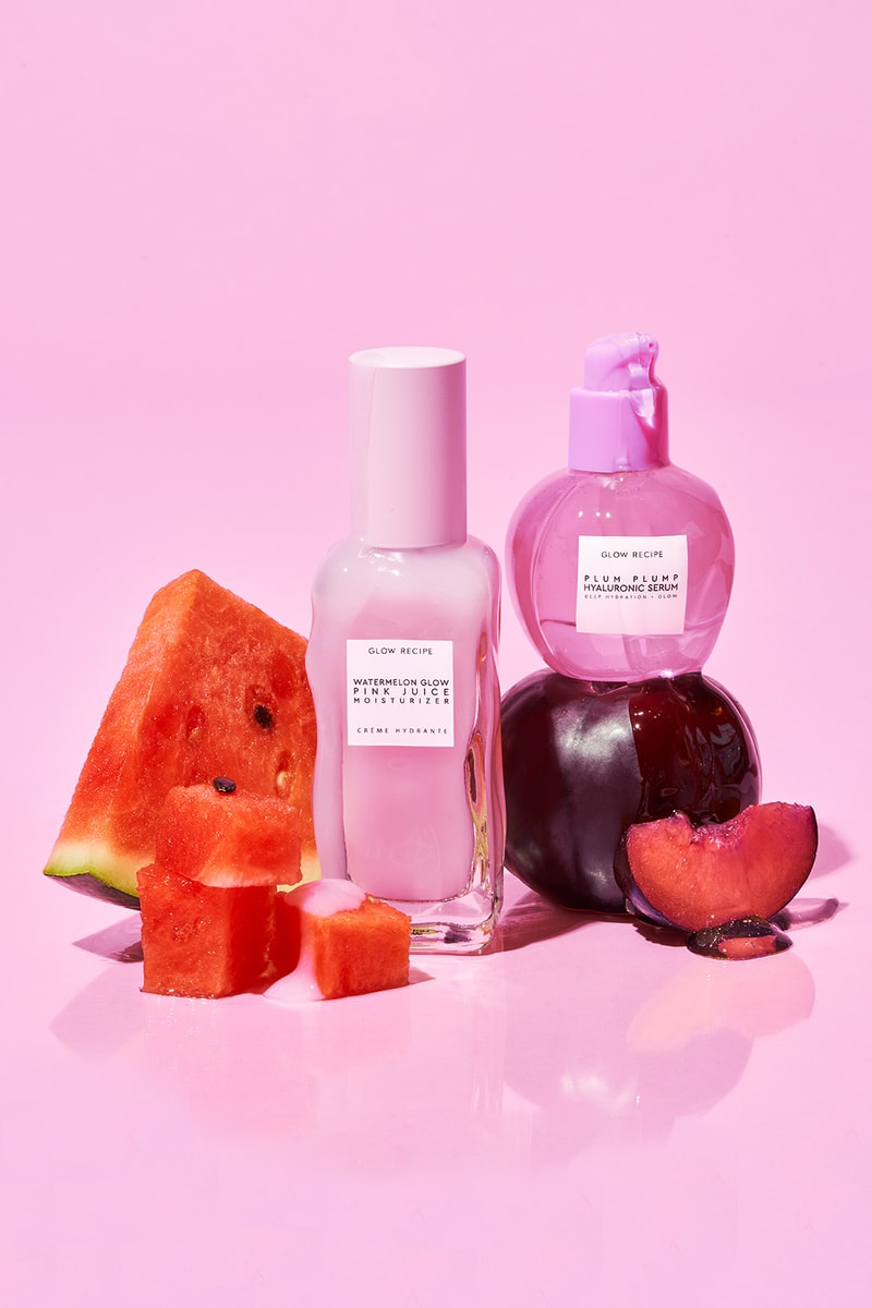 glow recipe plum plump hyaluronic serum acid moisturizer vitamin b5 skincare release info 