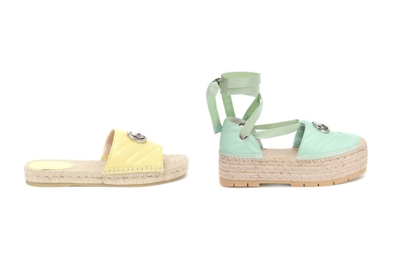 Gucci's Summer Espadrilles Arrive in Pastel Colorways