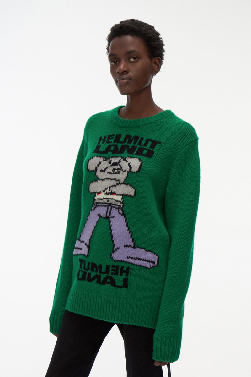 helmut lang land pz opassuksatit capsule collaboration hoodies shirts sweaters mouse head 95 rocket