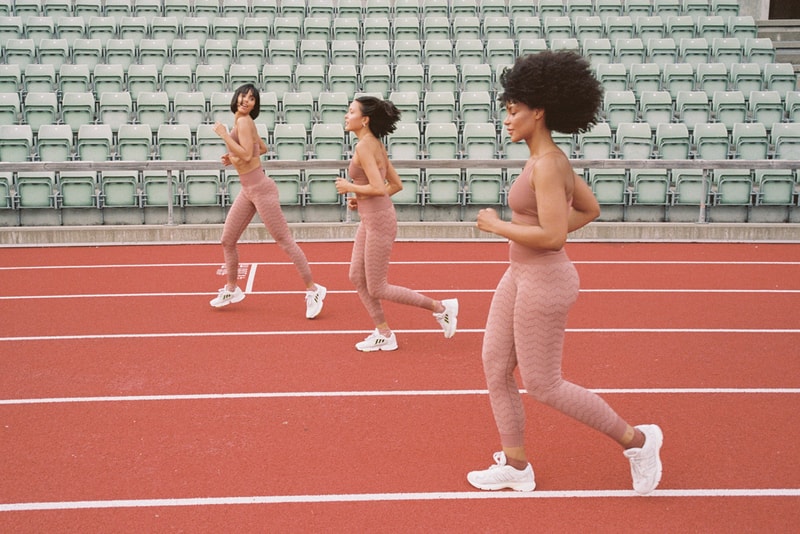 Holzweiler x Run & Relax Collaboration Collection Leggings Sports Bra Campaign