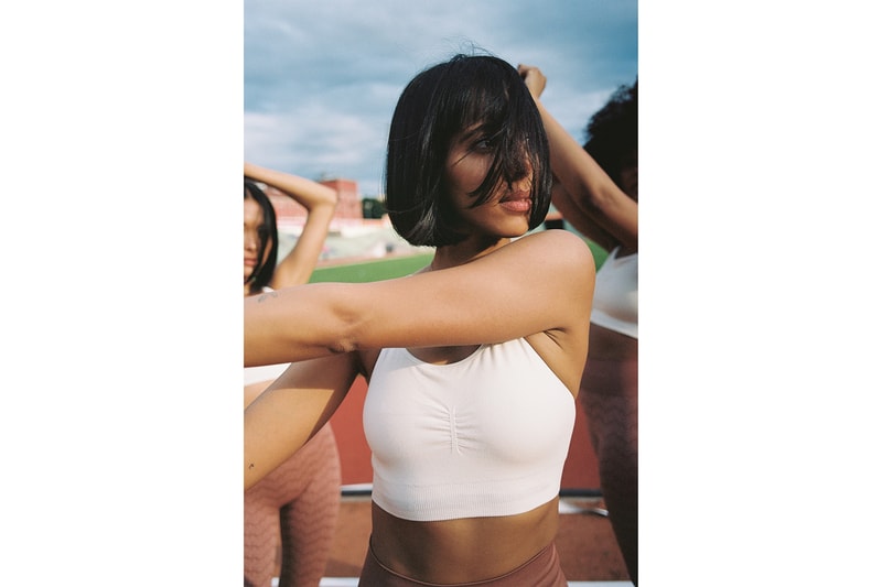 Holzweiler x Run & Relax Collaboration Collection Leggings Sports Bra Campaign