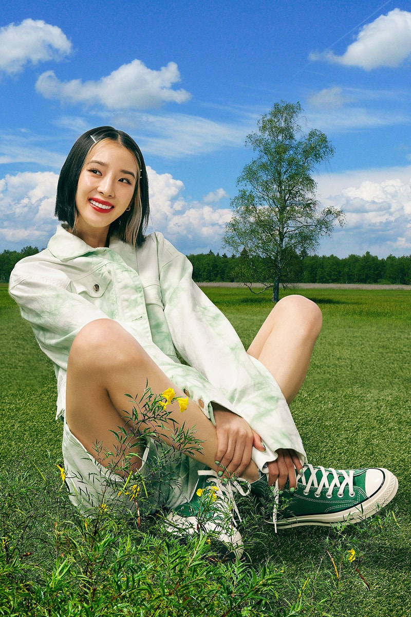 irene kim ireneisgood label spring summer 2021 collection denim jackets hoodies outerwear knitwear pastel tie dye