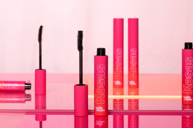 kosas the big clean mascara volumizing lash care smudge proof eye makeup release 