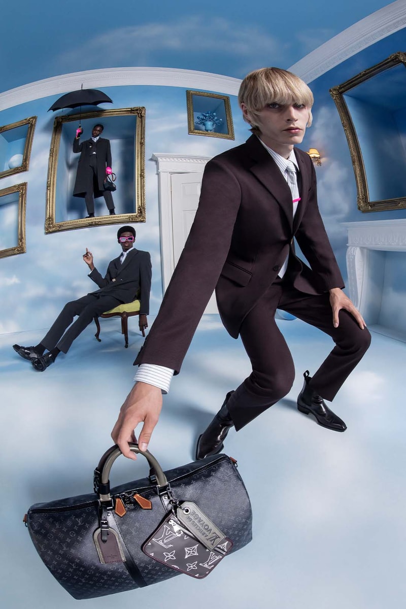 Louis Vuitton Fall/Winter 2020 Menswear Campaign Virgil Abloh Black Imagination Heaven on Earth Suiting Collection Lookbook