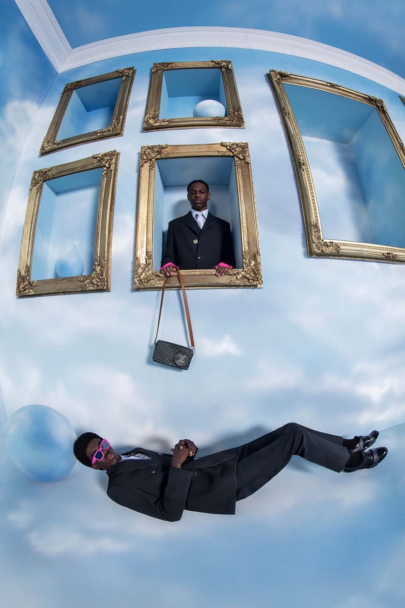 Louis Vuitton Fall/Winter 2020 Menswear Campaign Virgil Abloh Black Imagination Heaven on Earth Suiting Collection Lookbook