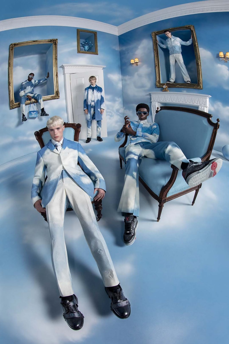 Louis Vuitton Fall/Winter 2020 Menswear Campaign Virgil Abloh Black Imagination Heaven on Earth Suiting Collection Lookbook