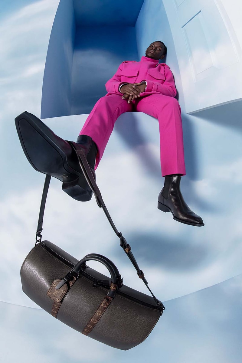 Louis Vuitton Fall/Winter 2020 Menswear Campaign Virgil Abloh Black Imagination Heaven on Earth Suiting Collection Lookbook