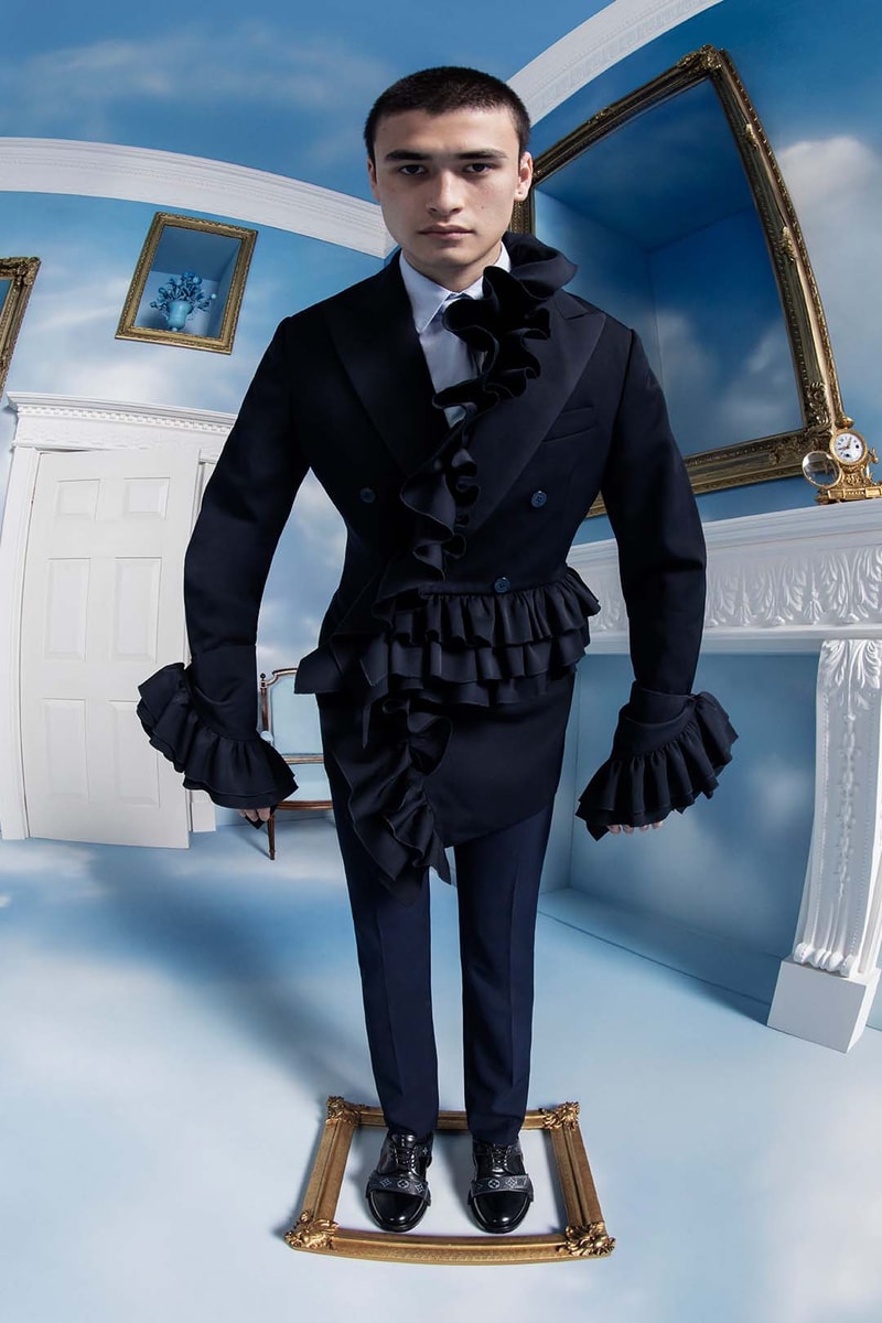 Louis Vuitton Fall/Winter 2020 Menswear Campaign Virgil Abloh Black Imagination Heaven on Earth Suiting Collection Lookbook