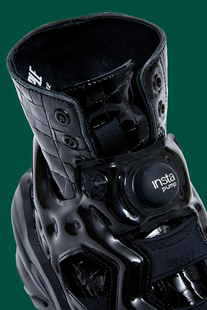 maison margiela reebok collaboration tabi instapump fury ankle boot black shoes footwear 