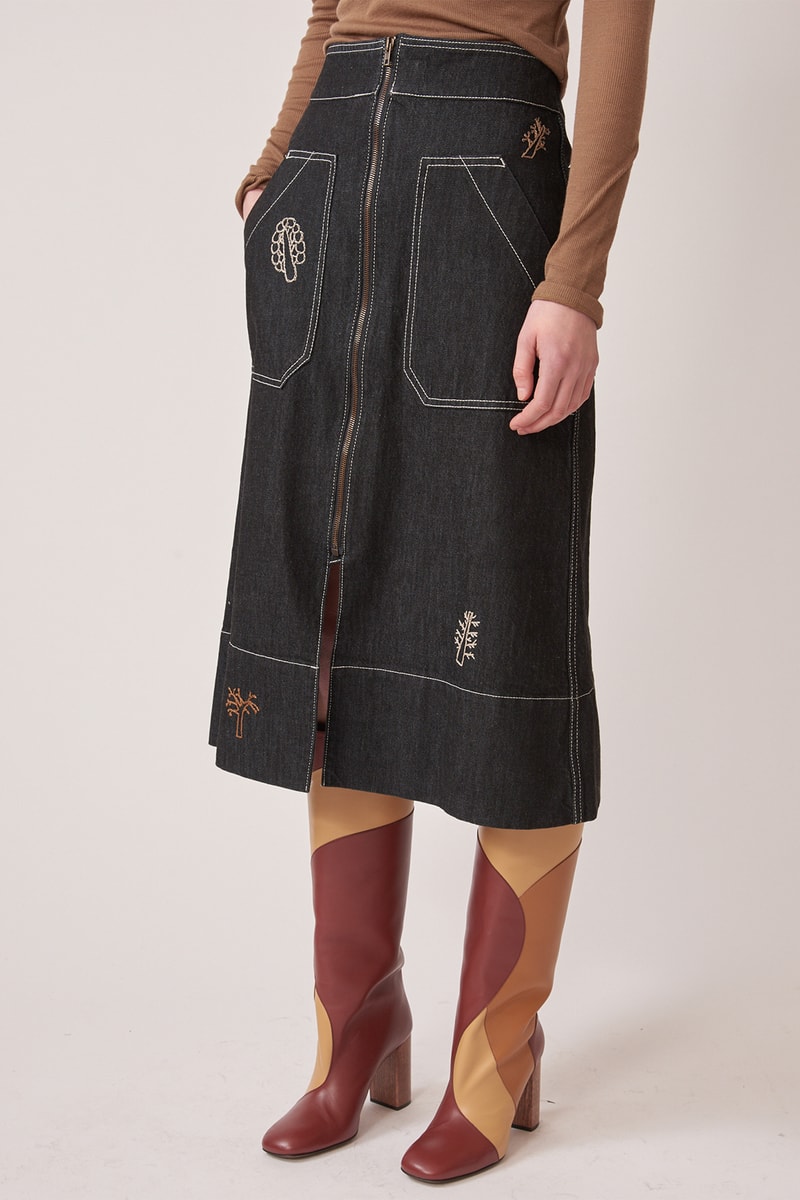 matchesfashion re ssone collaboration exclusive jackets skirt shirts upcycled sustainable 