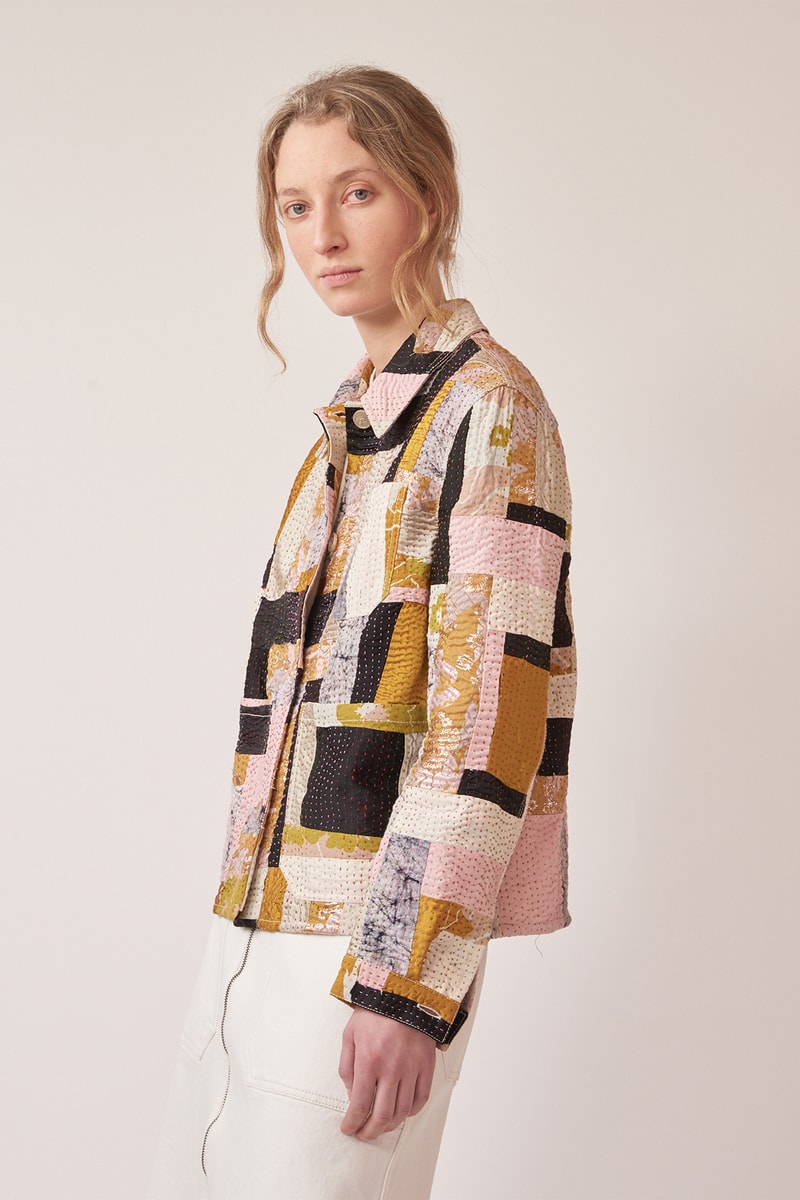 matchesfashion re ssone collaboration exclusive jackets skirt shirts upcycled sustainable 