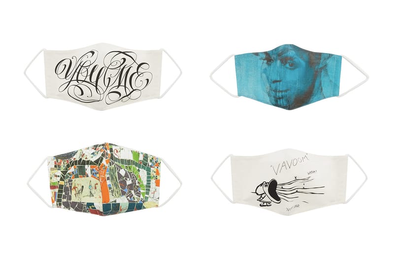 MATCHESFASHION Unveils Graphic Face Mask Collection With Wedel Art Collective