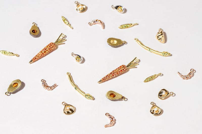 Mociun's New "Small Bites" Jewelry Collection Is for the Foodies