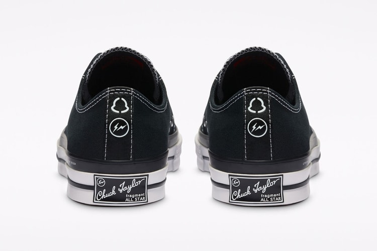 Here's an Official Look at fragment design x Moncler's Converse Chuck 70 Ox Sneaker