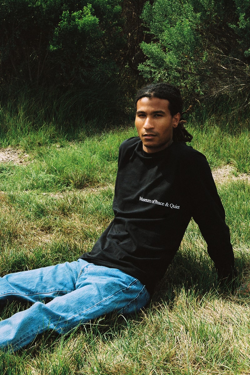 museum of peace and quiet ssense collection hoodies long sleeve shirts caps