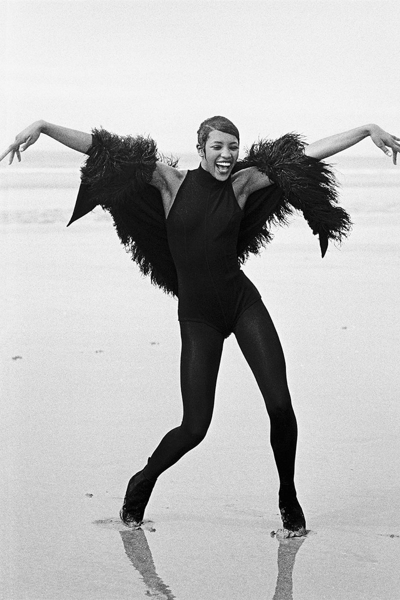 naomi campbell photography model book portfolio taschen