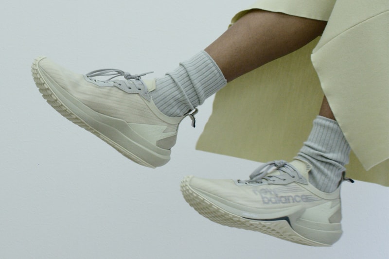 new balance auralee collaboration fuelcell speedrift sneakers cream white black sneakerhead footwear shoes
