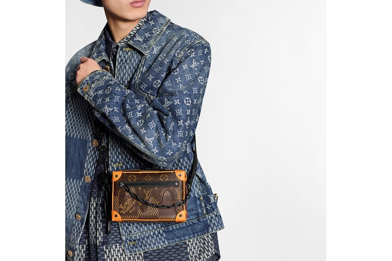 virgil abloh louis vuitton nigo lv2 drop 2 release info denim jackets keepall bags mod suit collaboration