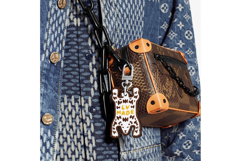 virgil abloh louis vuitton nigo lv2 drop 2 release info denim jackets keepall bags mod suit collaboration