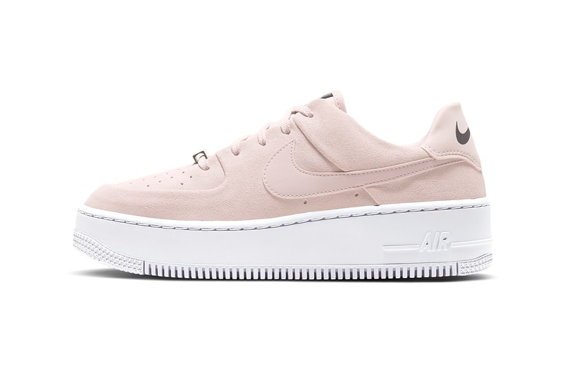 nike air force 1 sage low womens sneakers pastel pink white shoes sneakerhead footwear 