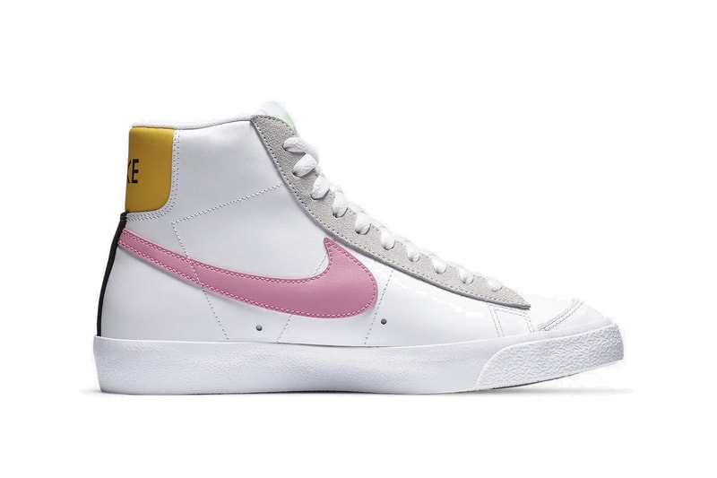 Nike Blazer Mid "Glacier Ice/Pink Glow" Sneaker Release Trainer Pastel Colorful 