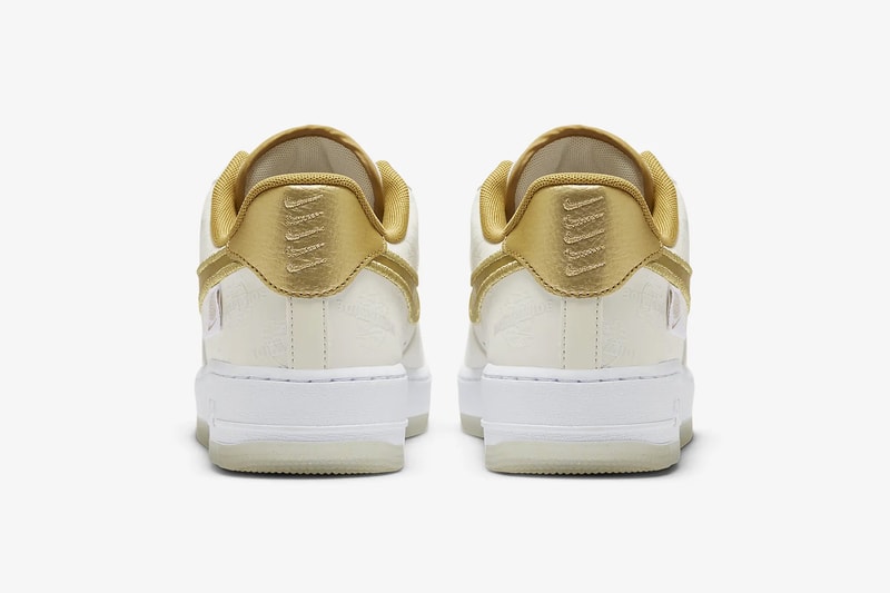 nike japan gold white air force 1 07 lv8 worldwide international leather platinum white