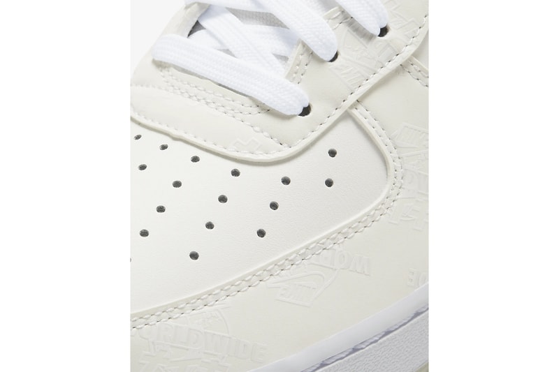 nike japan gold white air force 1 07 lv8 worldwide international leather platinum white