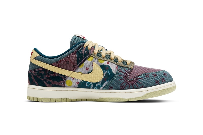 Nike Dunk Low Patchwork "Lemon Wash" Release Sneaker Trainer Launch Date 