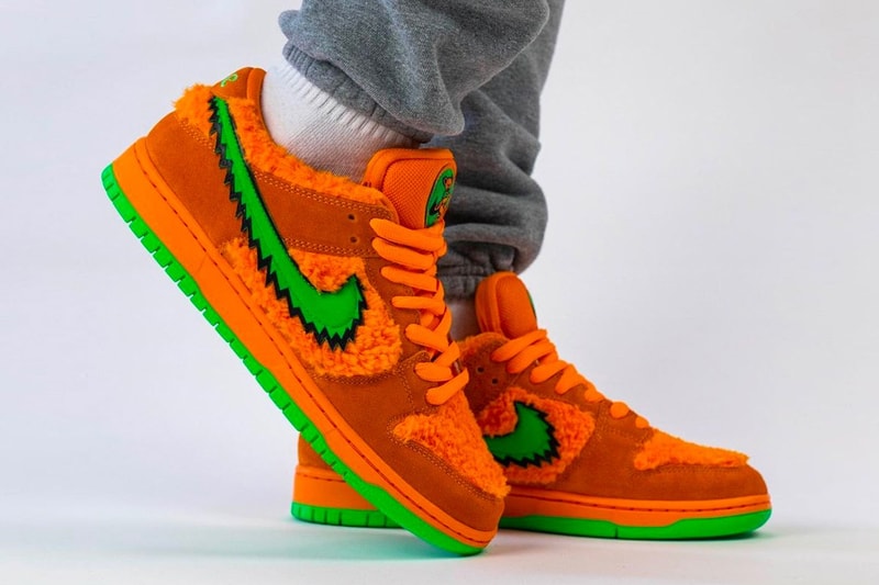 nike sb dunk low breaks resale records sneakers prices grateful dead bear collaboration stockx