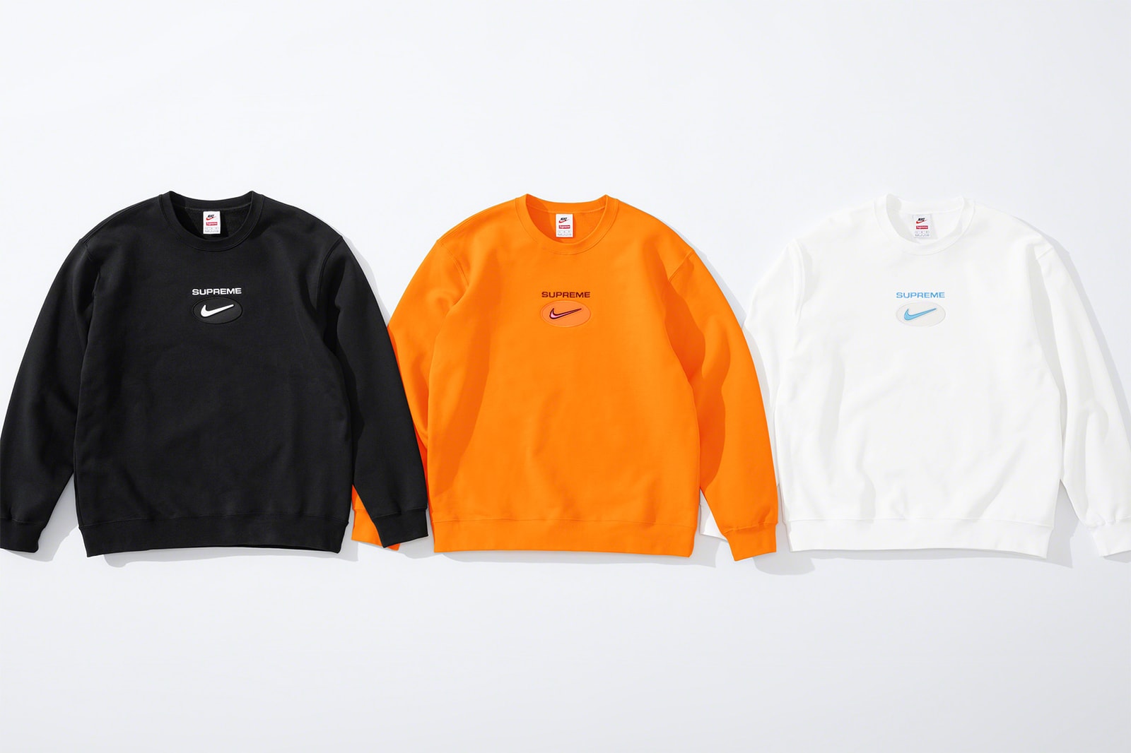 supreme nike fall collaboration release info anoraks hoodies soccer jerseys shorts sweatshirts