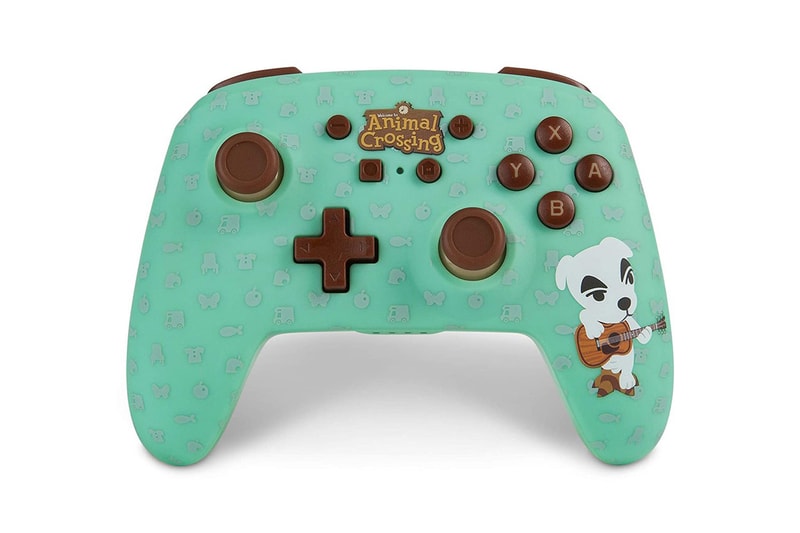 nintendo switch animal crossing powera enhanced wireless bluetooth controllers timmy tommy nook kk slider gaming green tech