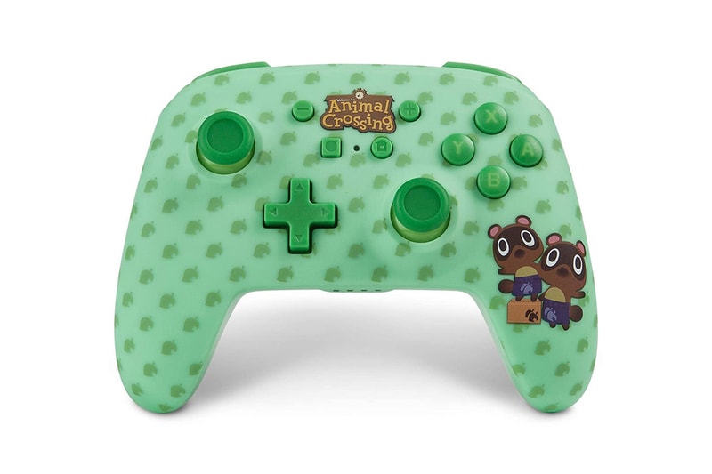 nintendo switch animal crossing powera enhanced wireless bluetooth controllers timmy tommy nook kk slider gaming green tech