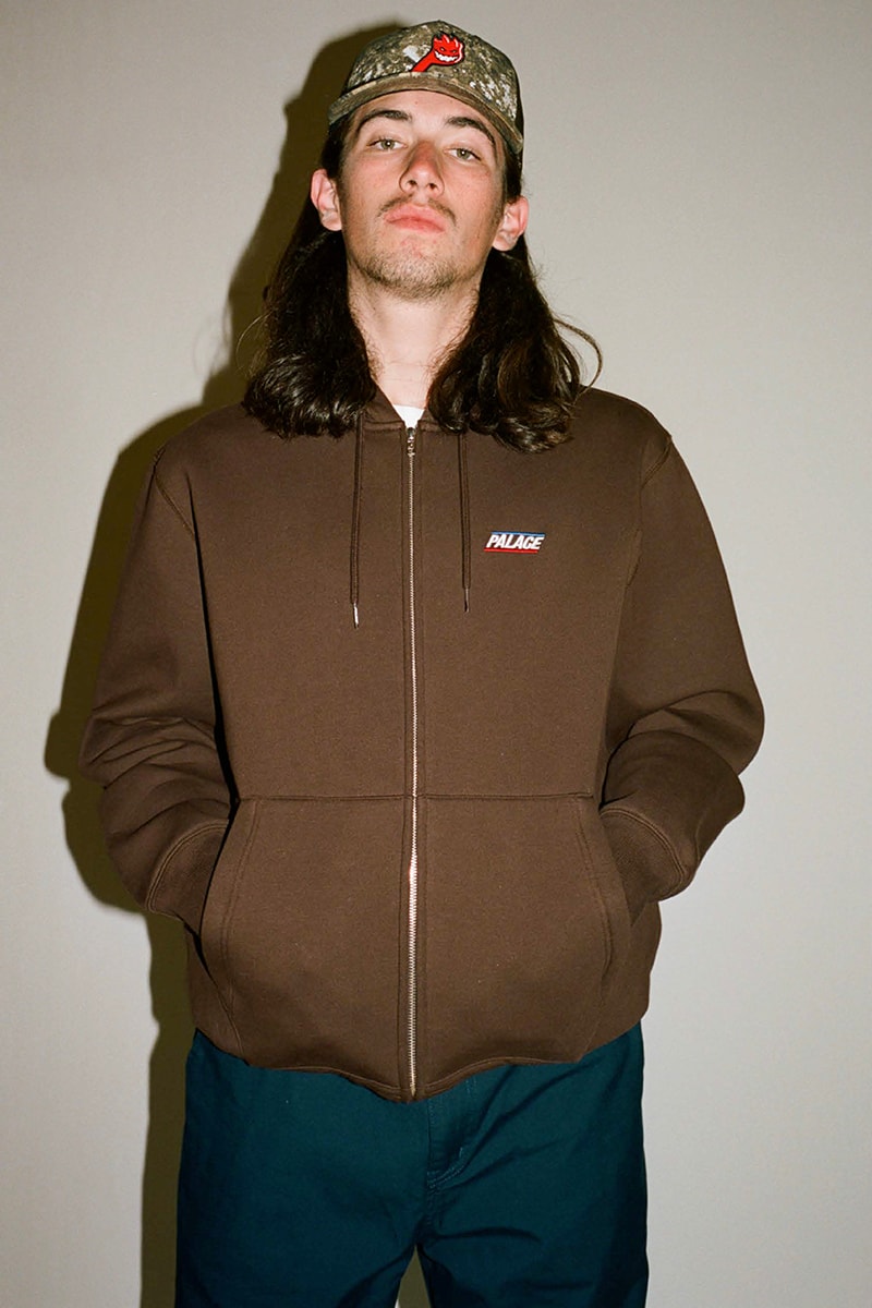 palace skateboards fall winter 2020 lookbook lucien clarke teddy fleece velour tracksuit 