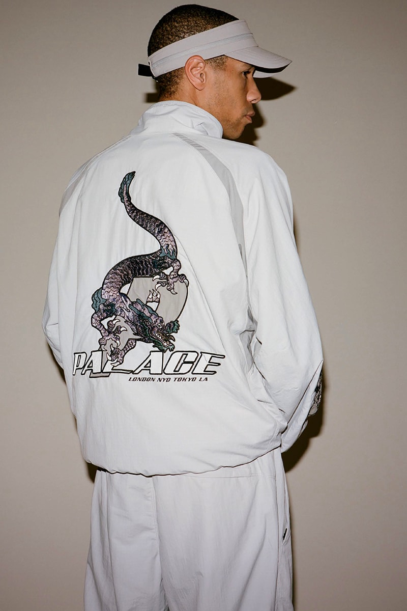 palace skateboards fall winter 2020 lookbook lucien clarke teddy fleece velour tracksuit 