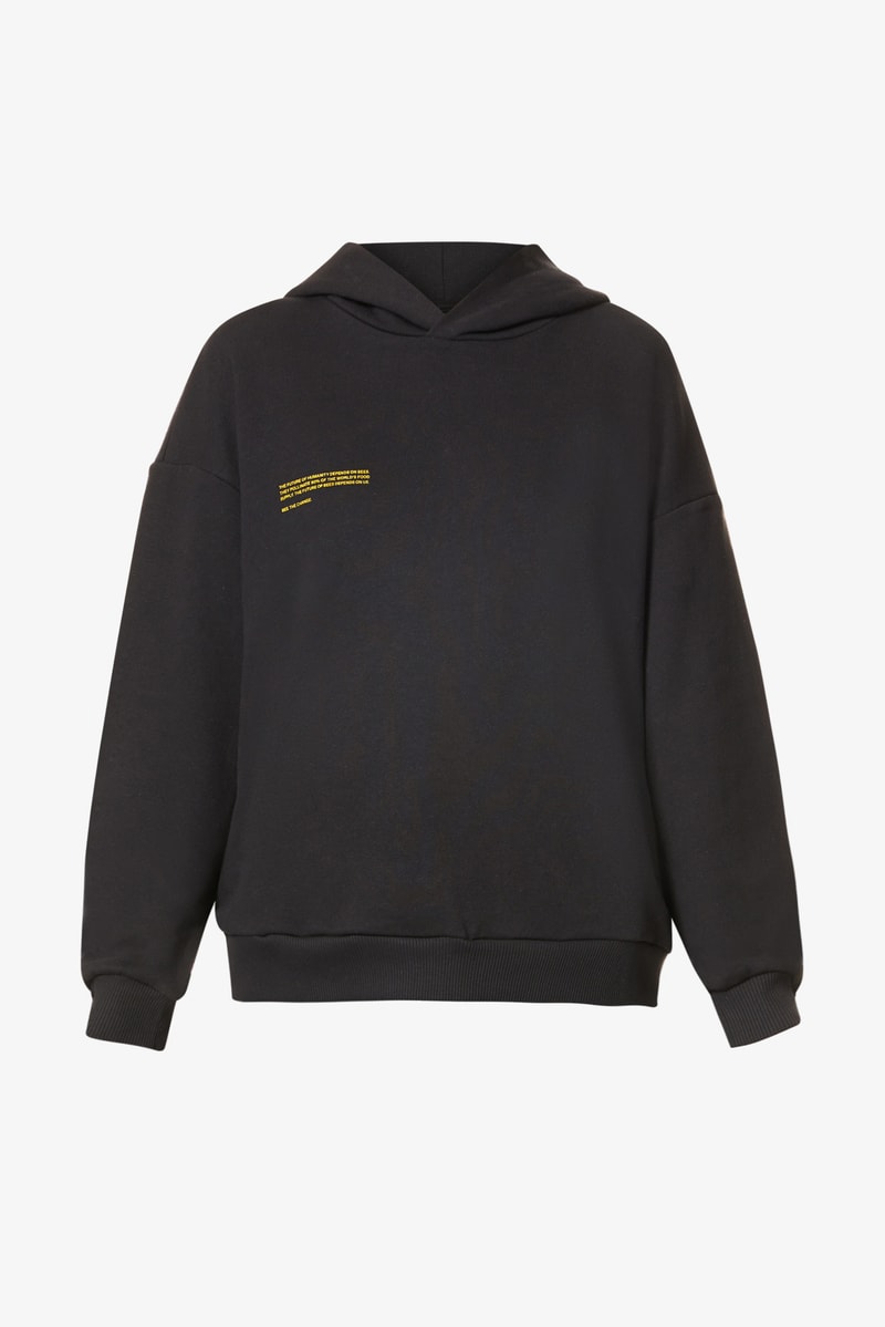 PANGAIA x Selfridges #BeeTheChange Collection Release Exclusive Capsule Sustainable Fashion Yellow Hoodie Sweatpants Shorts
