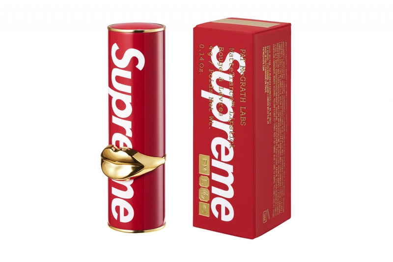 Supreme Launches Lipstick with Pat McGrath Labs Collaboration Release Fall/Winter 2020 Collection Capsule