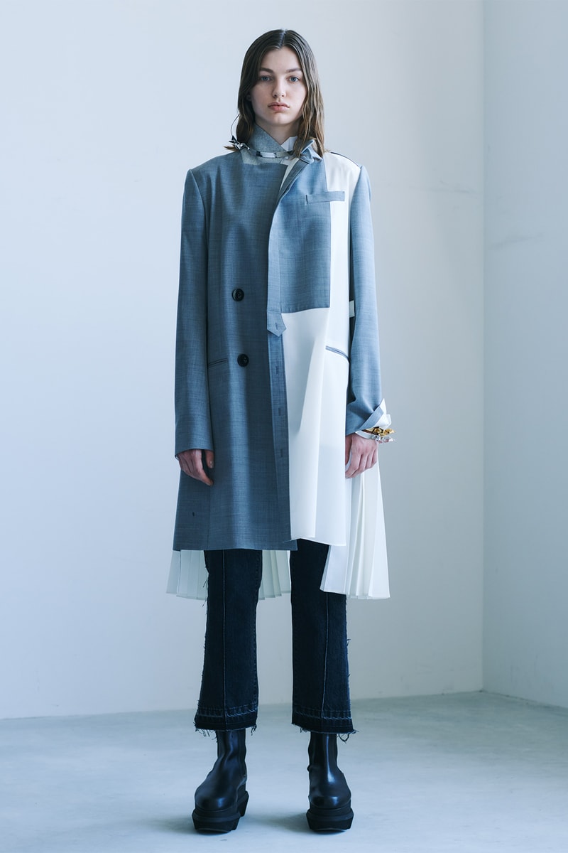 sacai Resort 2021 Collection Nike VaporWaffle Sneaker Collaboration Lookbook Tan