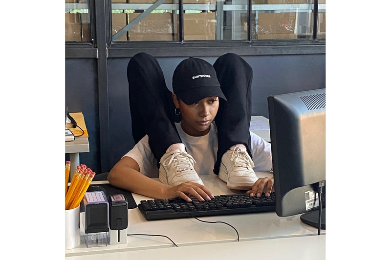 saintwoods sw basics restock new products caps hoodies tees pencils notebooks release info