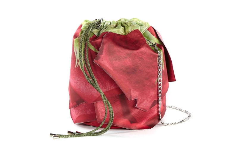 Steve O Smith Rose Bag Silk Pink Purple Pastel