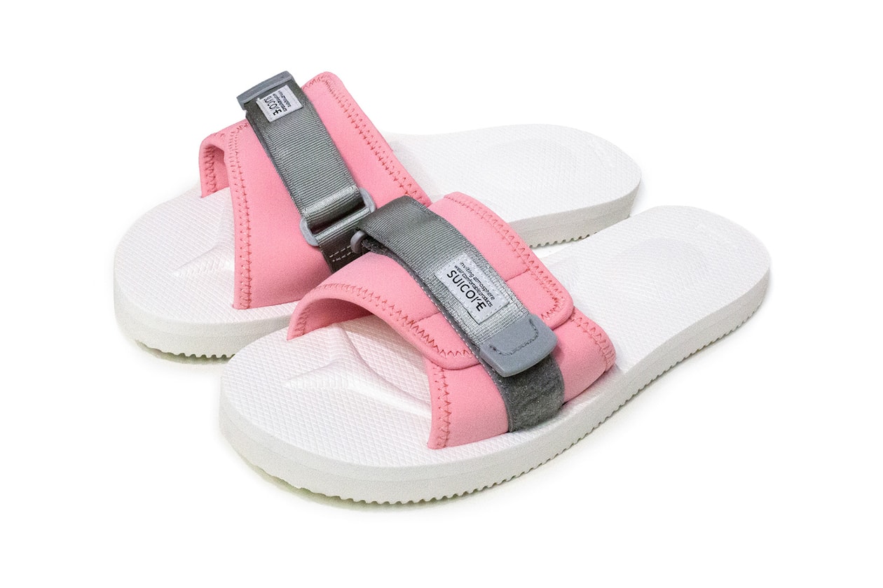 suicoke sandals slides cherry blossom pastel pink moto cab kisee vpo padri white summer shoes release