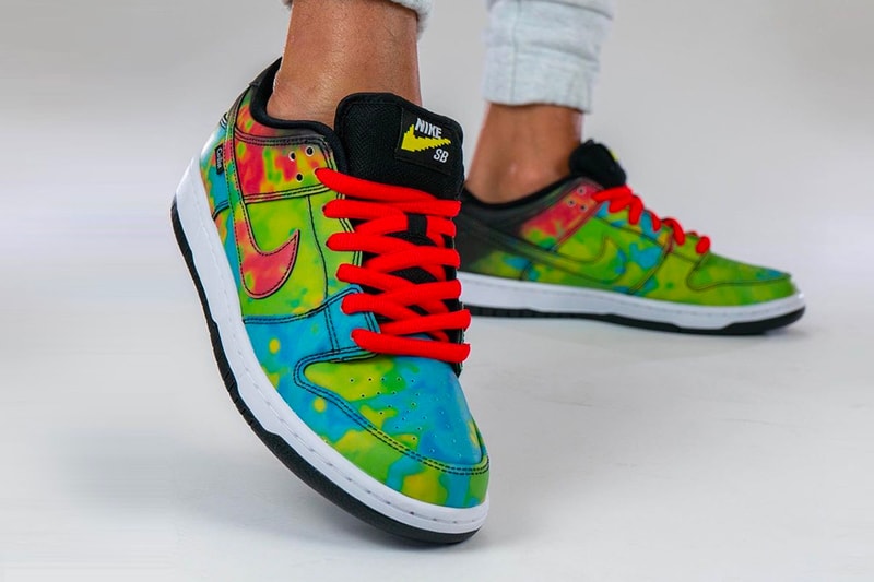 nike sb dunk low color-changing heat temperature civilist berlin multi infrared