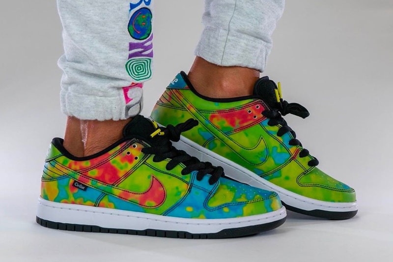 nike sb dunk low color-changing heat temperature civilist berlin multi infrared