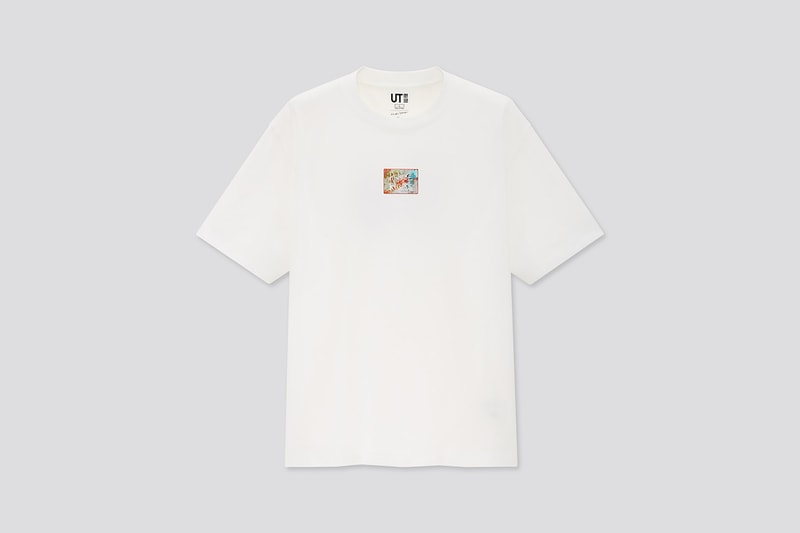 uniqlo ut kenshi yonezu collaboration unisex t shirts cats pink blue tees
