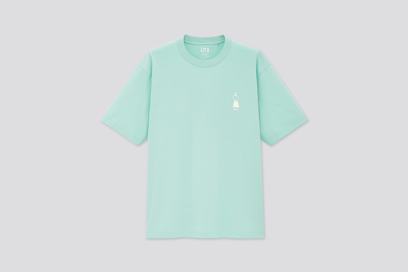 uniqlo ut kenshi yonezu collaboration unisex t shirts cats pink blue tees