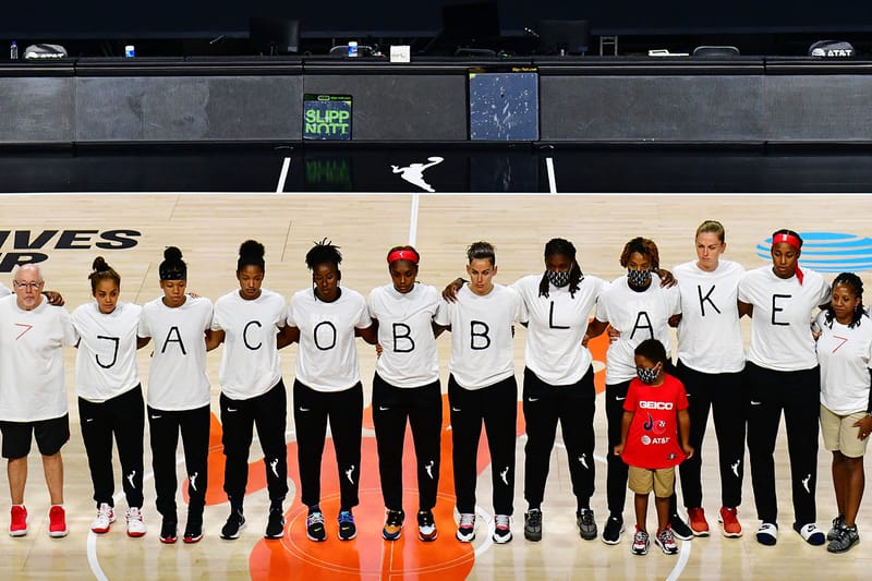 WNBA and NBA Delay Games to Protest Jacob Blake Shooting